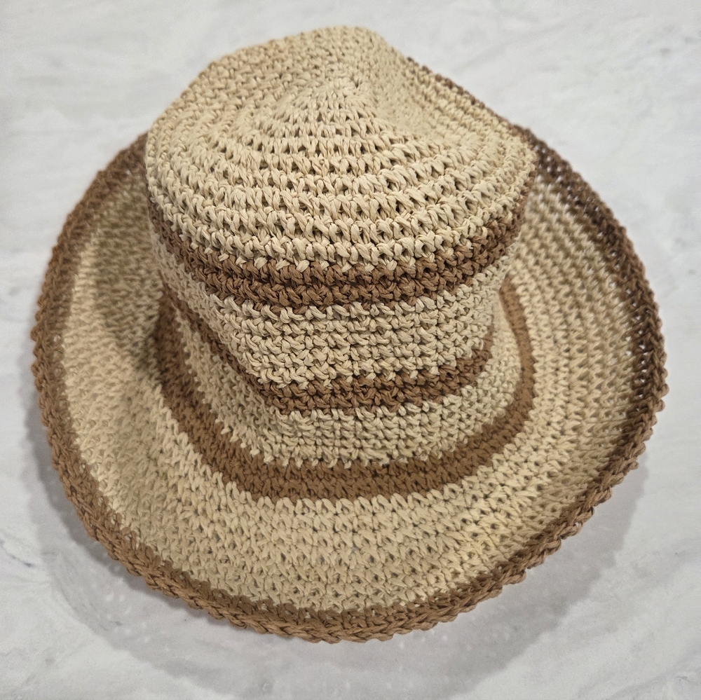 NWT Universal threads PACKABLE Hat with Beige and… - image 6
